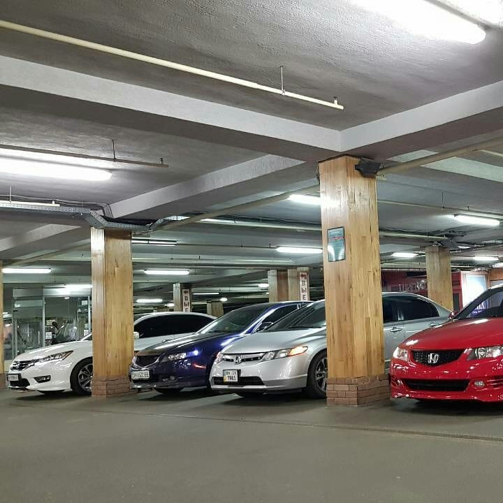 Паркінг зустріч Honda club Odessa 1