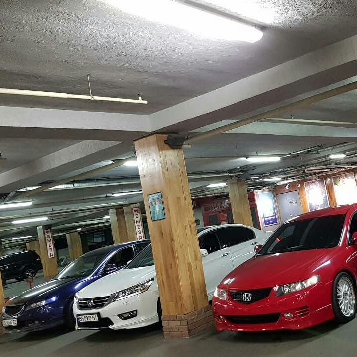 Паркінг зустріч Honda club Odessa 3