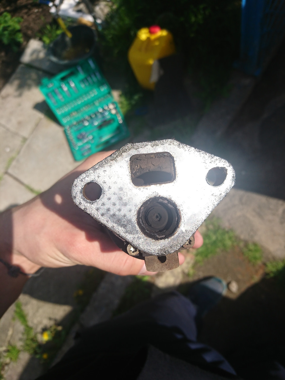 Чистка клапана EGR 1