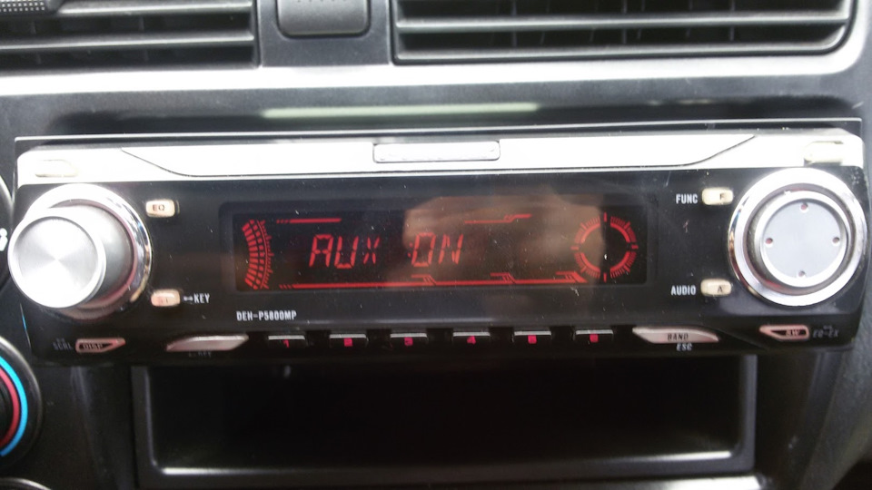 Підключення смартфона до магнітола PIONEER 5