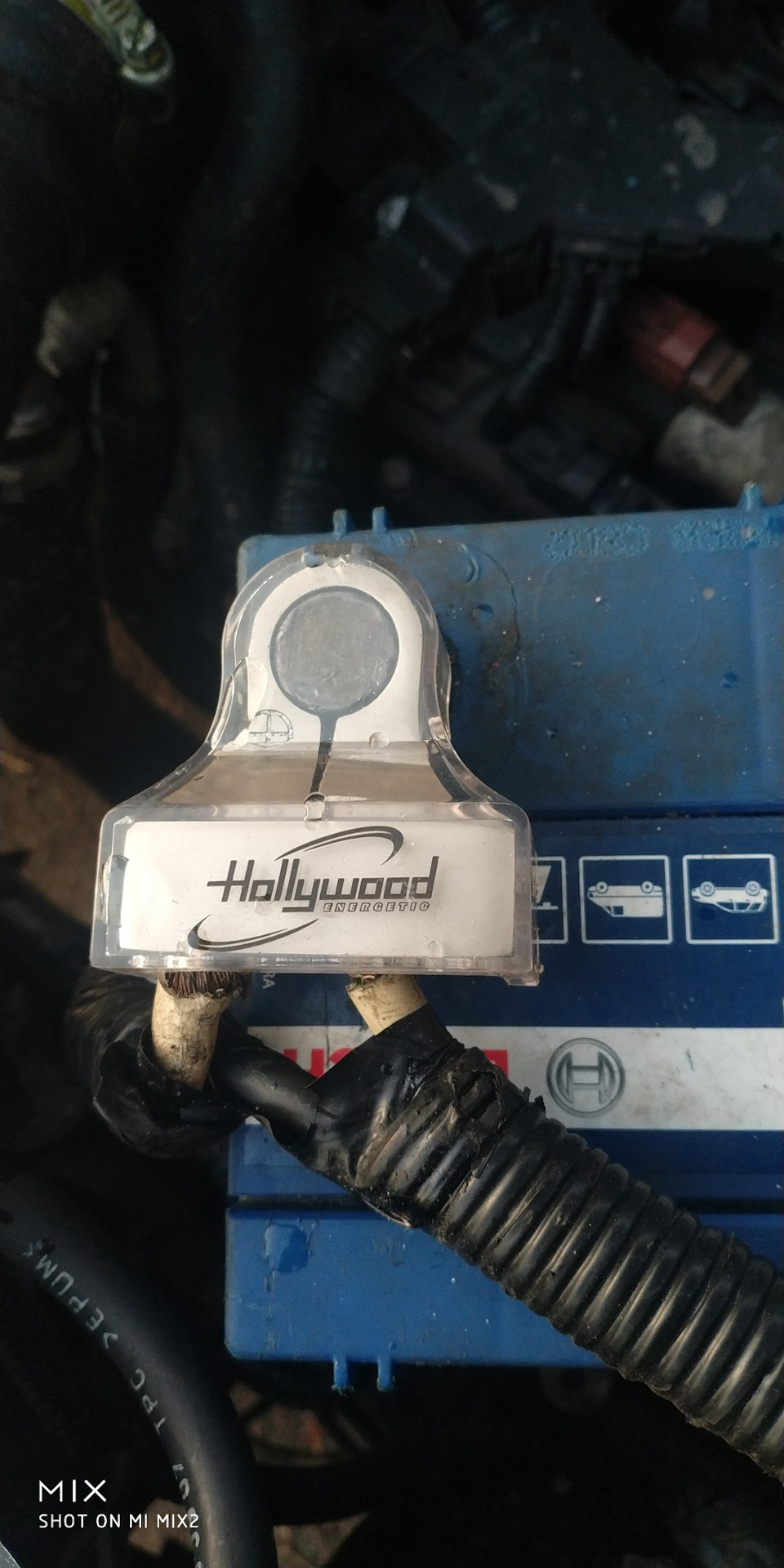 Подушки двигуна в коло + клем Hollywood. 2