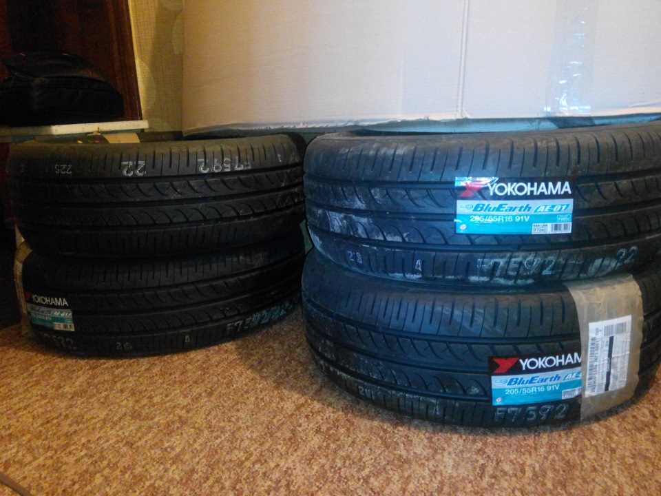 Yokohama BlueEarth AE-01 205/55 r16 2