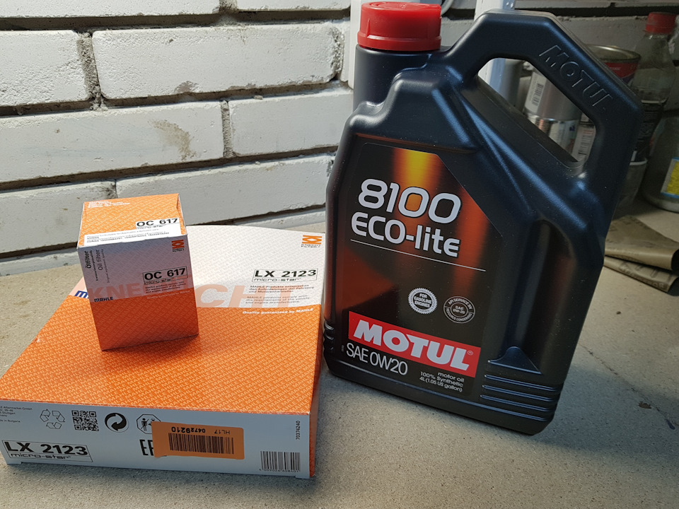 Motul 0W20 - ТО 90тис.км. 1