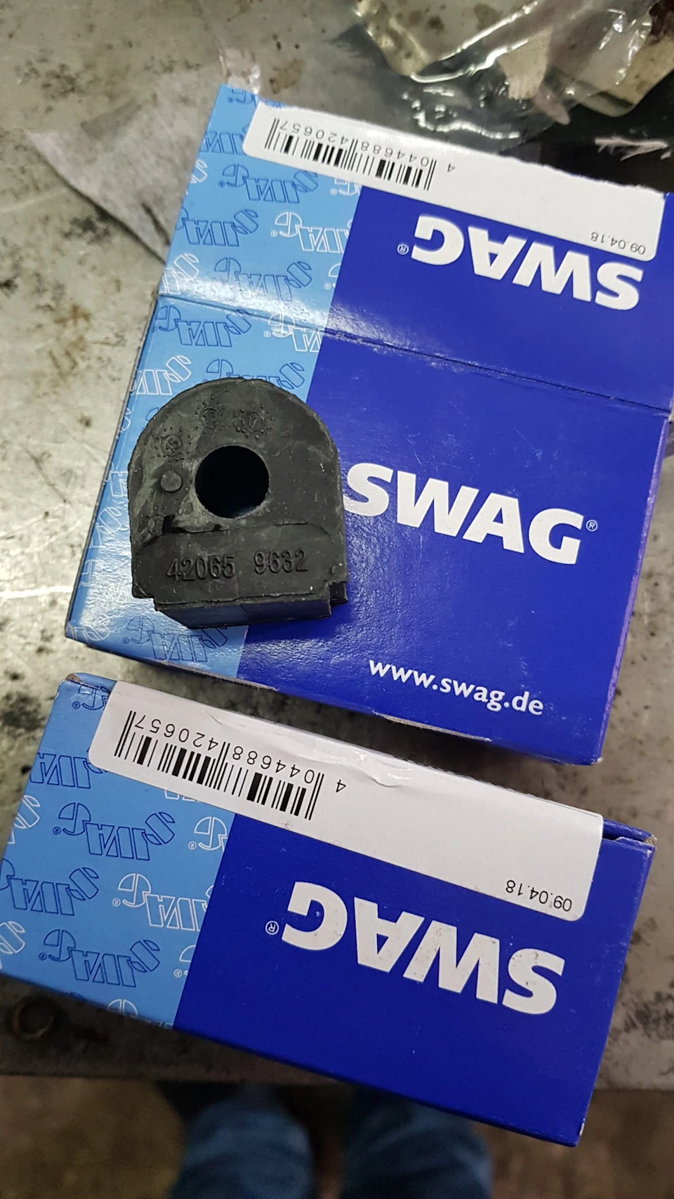 Напрямні супорти та втулки Swag