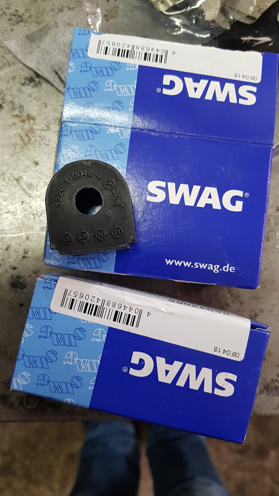 Напрямні супорти та втулки Swag 2
