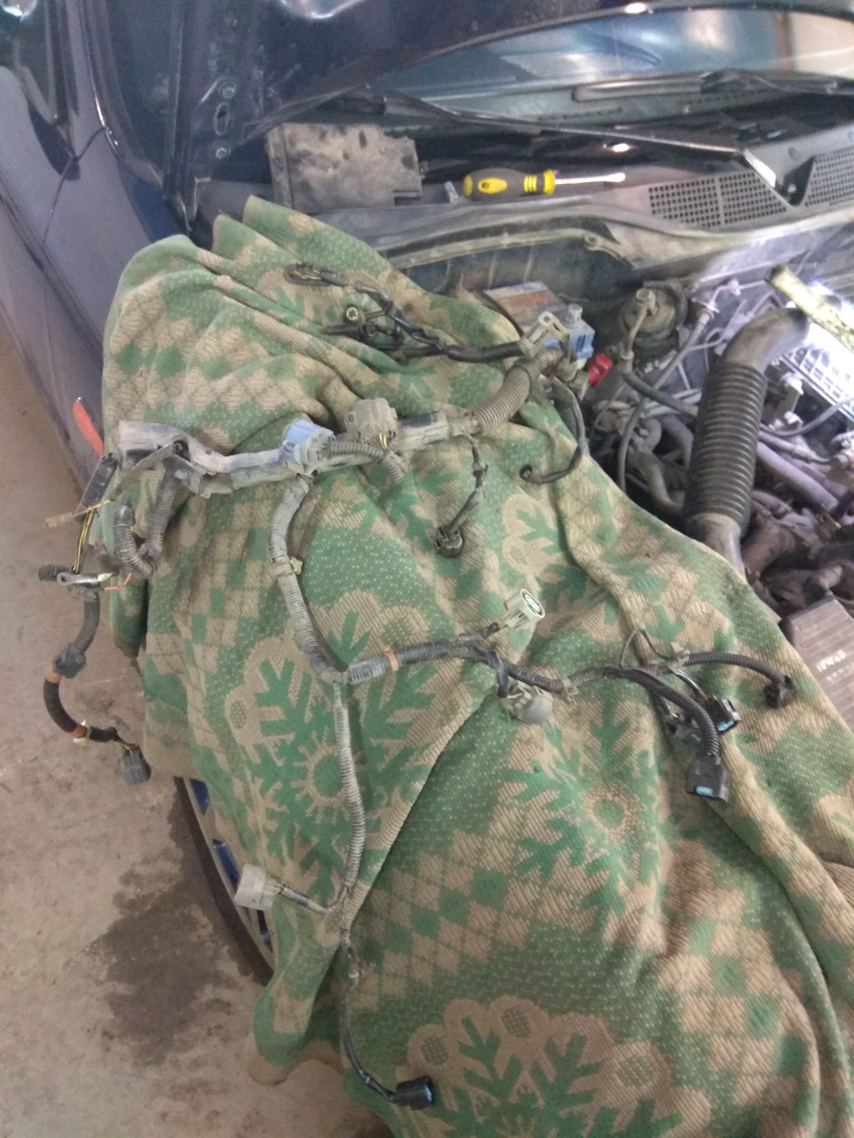 Baxter-хай буде світло. Зняли артерію під капотом. 1