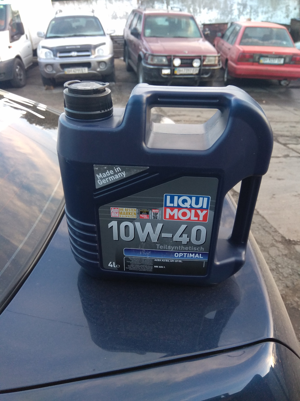 За регламентом! Олія( Liqui Moly) фільтр масляний(honda) повітряний(inter parts) . 3