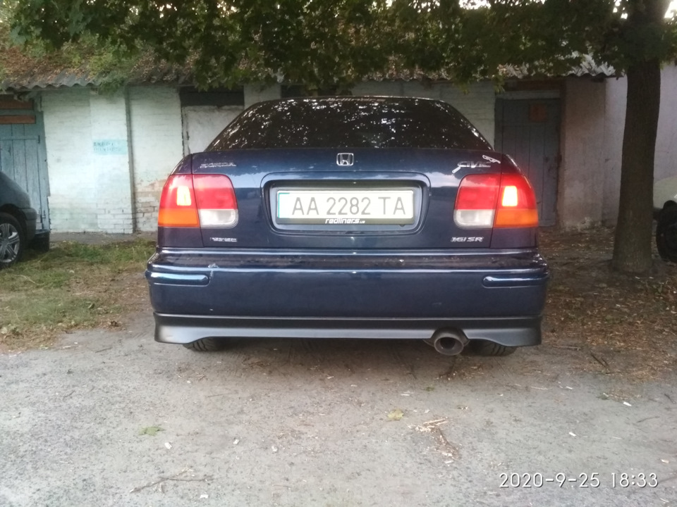 Оригінальна задня губа EDM VTI дорест, #oem #edmvti 1