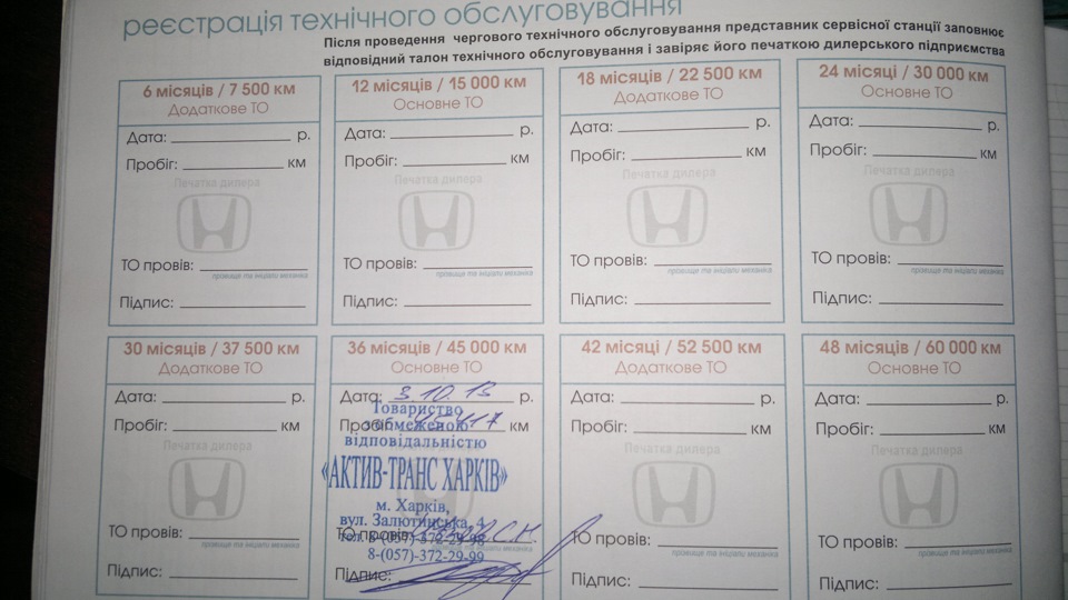 Планове ТО 1