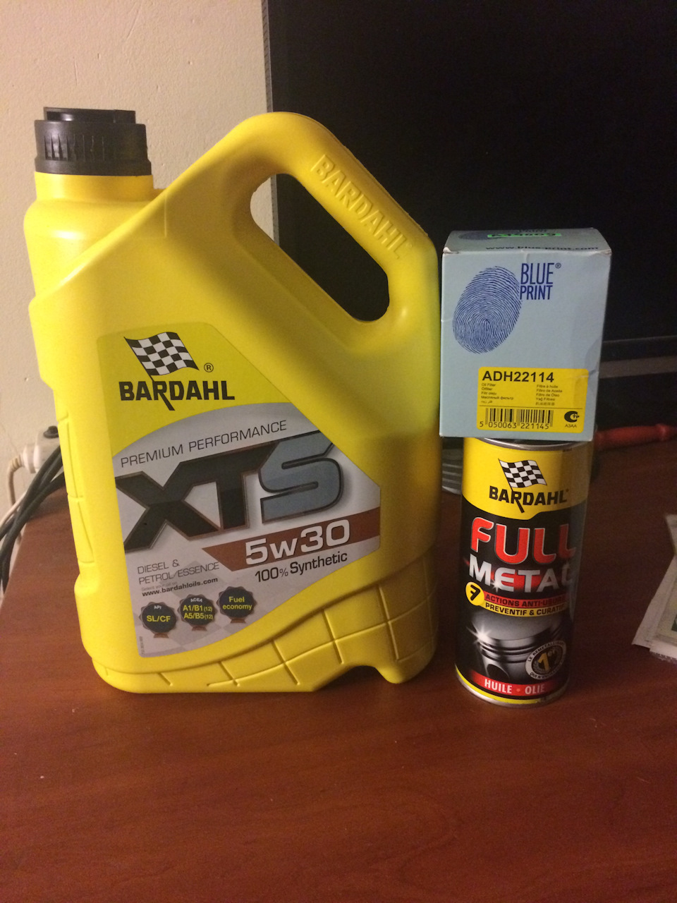 🆕bardahl XTS 5w30 + full metal 1