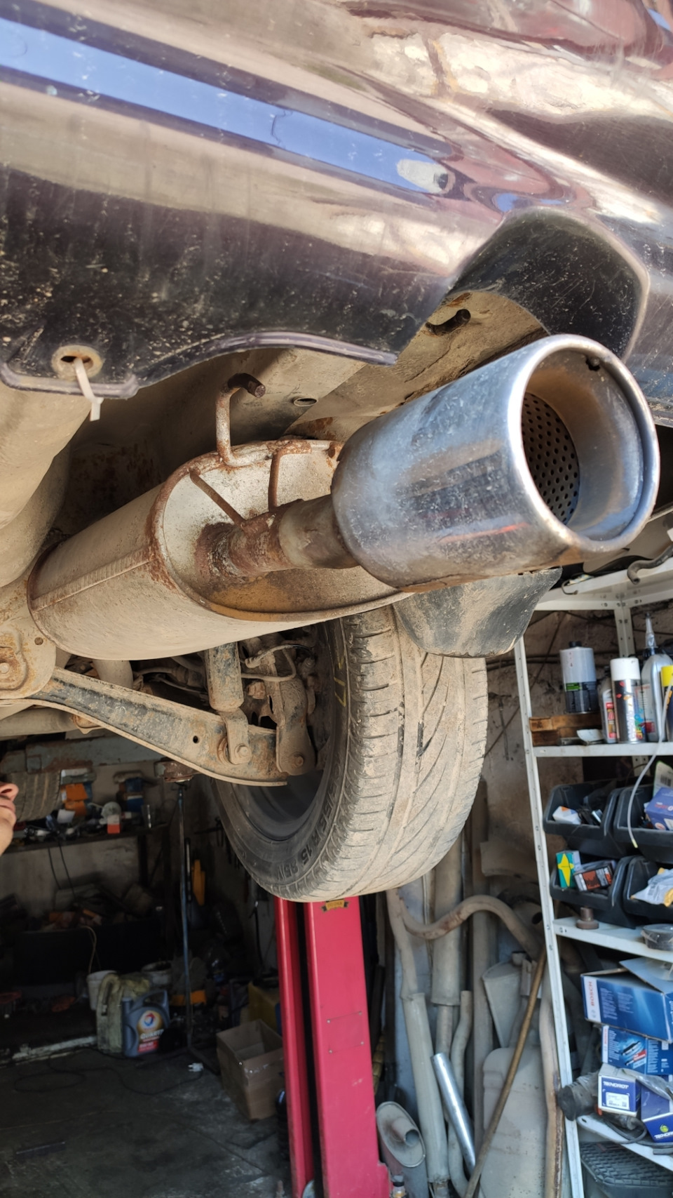 Глушник від saab turbo 2