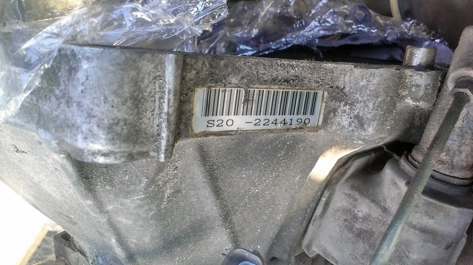 Заміна автомата S4PA на МКПП S20 B000 (частина 1 - Запчастини) 1