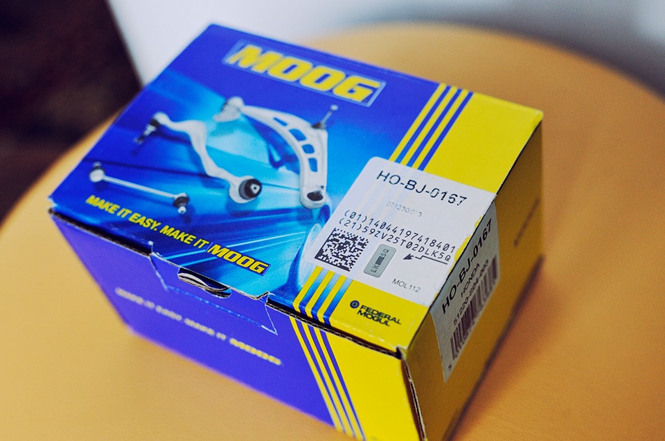 Moog Problem solver. Нижні кульові на Civic 4