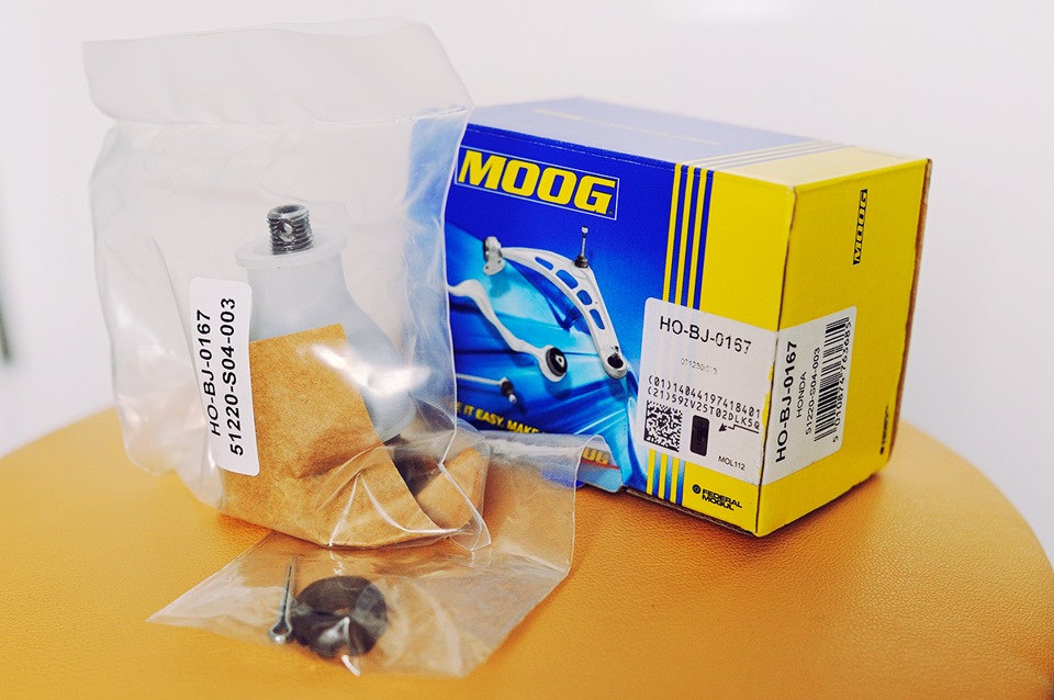 Moog Problem solver. Нижні кульові на Civic 1