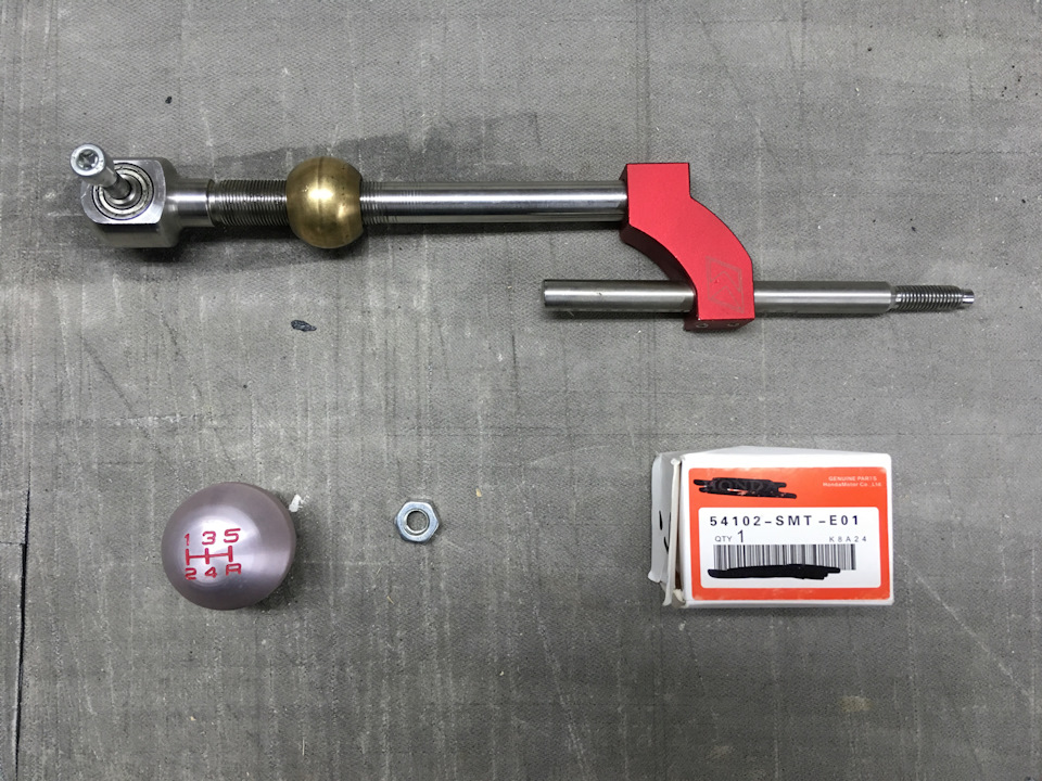 K-tuned short shifter • typeR knob 1