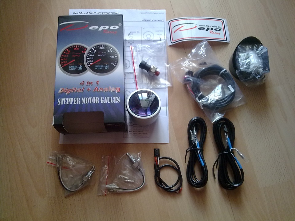 Моднявий показометр Depo Racing 4-in-1 2