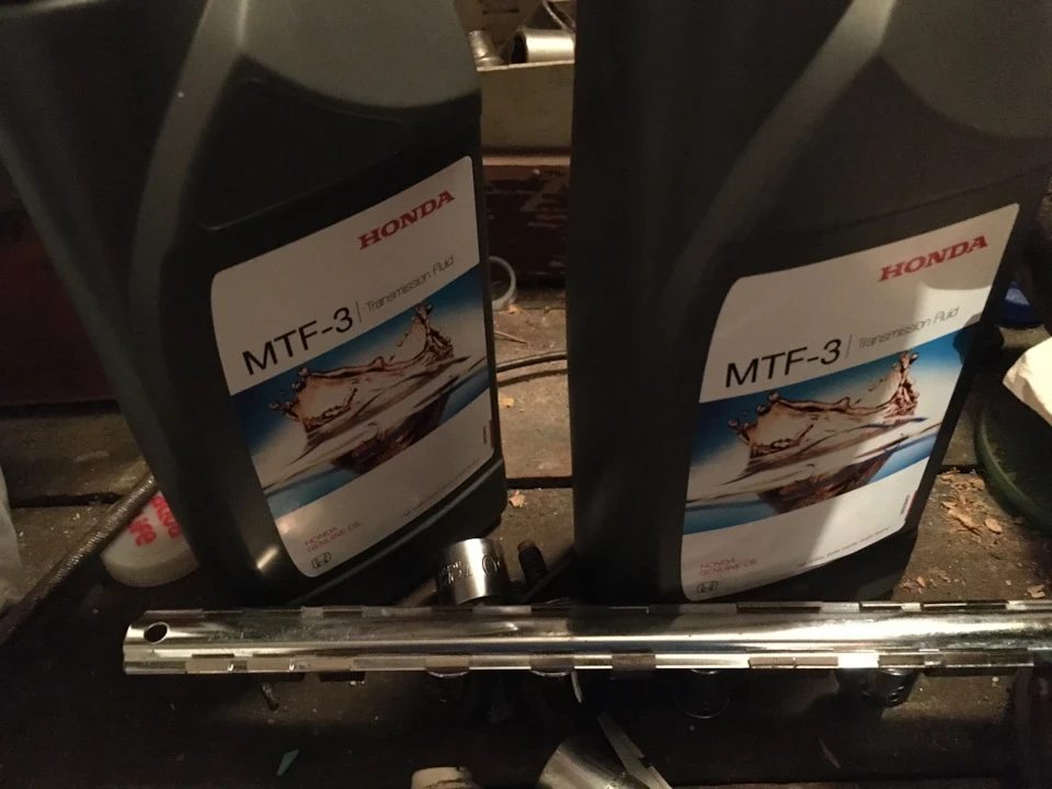 Заміна мастила МКПП MTF-3