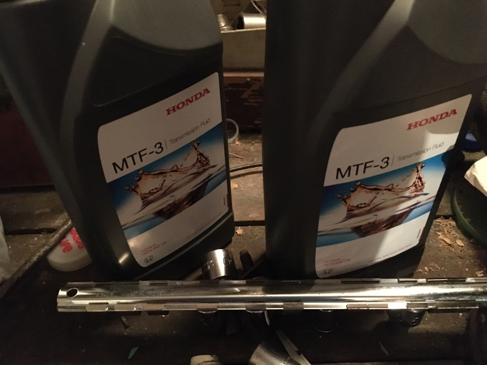 Заміна мастила МКПП MTF-3 1