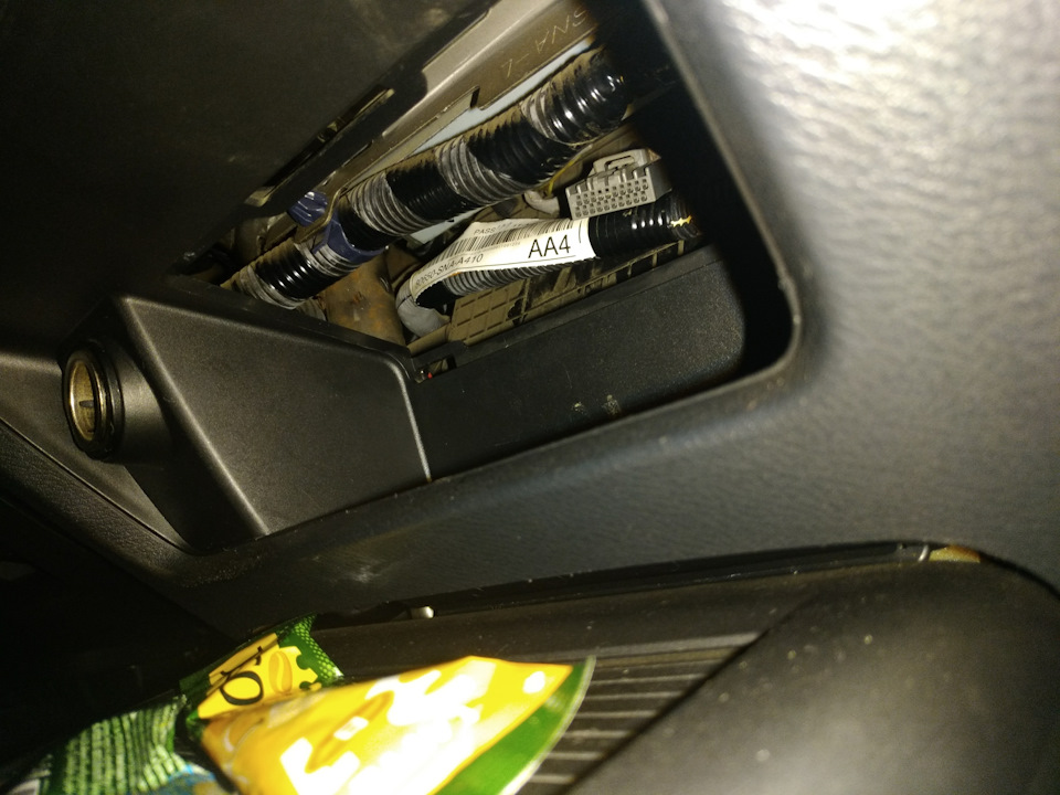 AUX в honda civic 4d 2