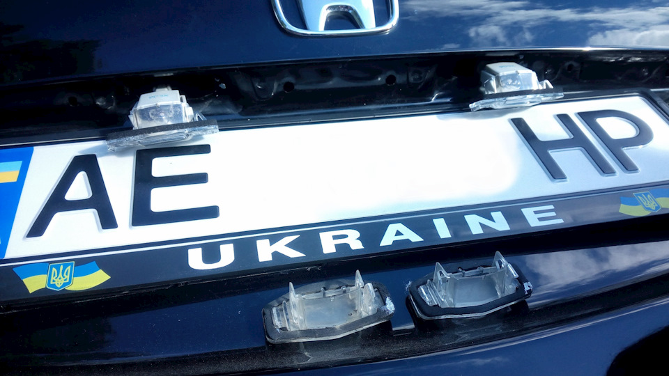 Заміна підсвічування номера 3
