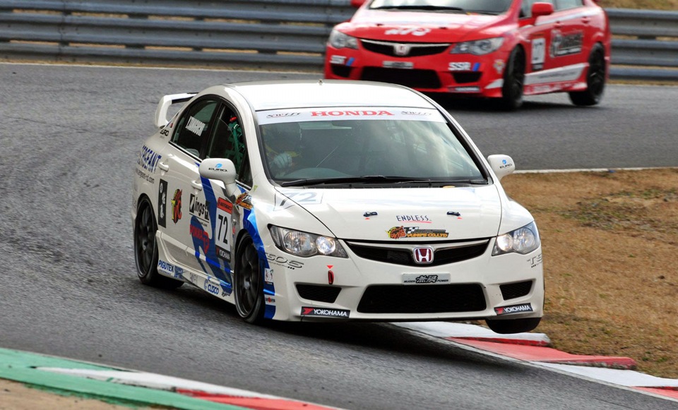 Civic TypeR FD2 на треке 3
