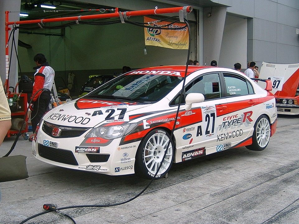 Civic TypeR FD2 на треке 5