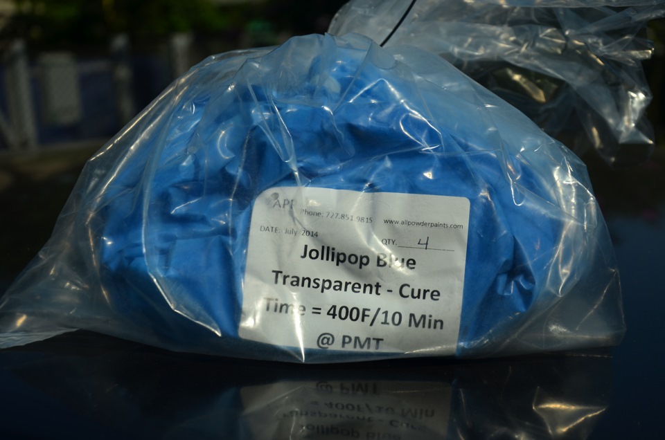 Transparrent Jollipop Blue - або просто сині колеса 3