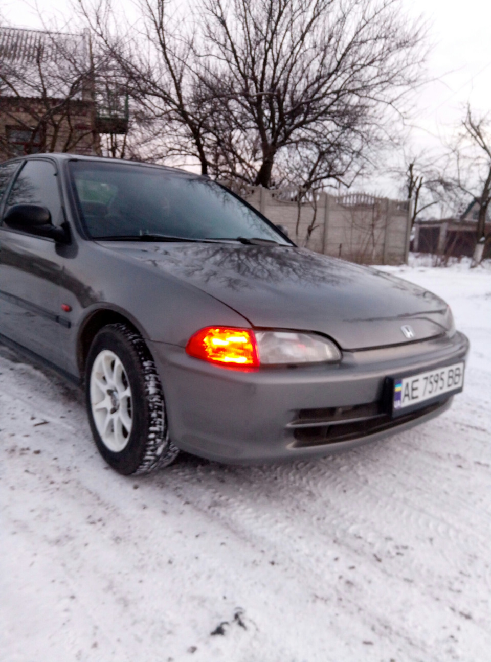 Малишка в строю Civic 3