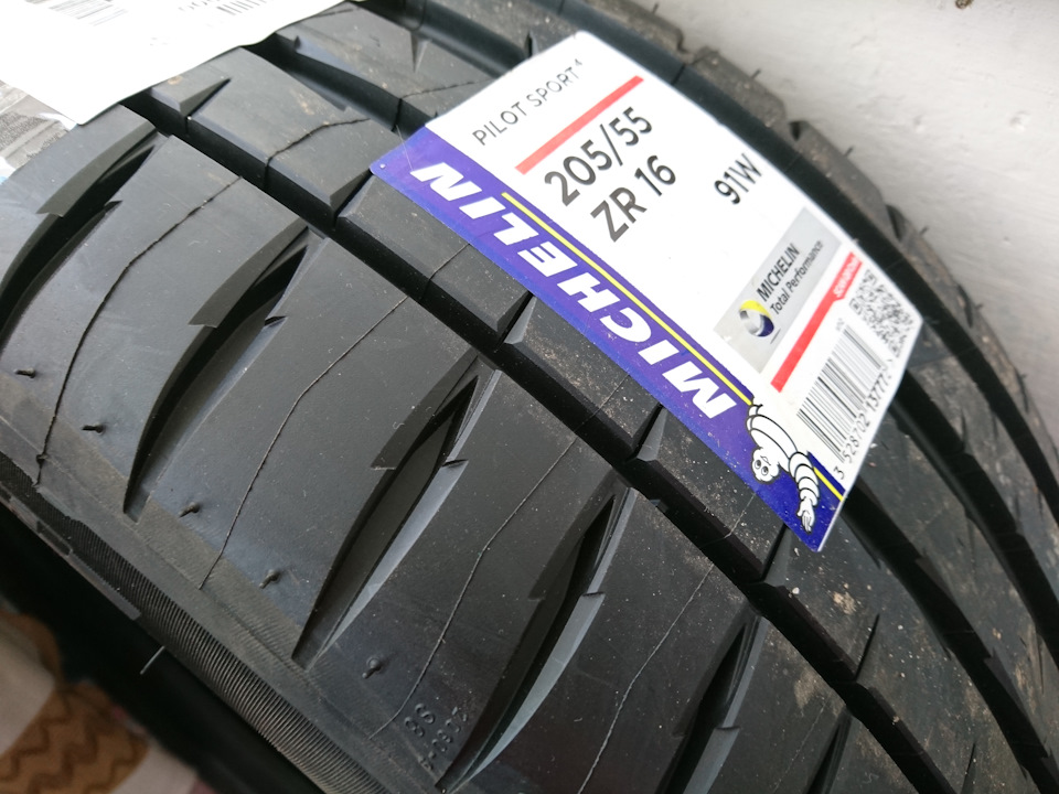 Нова літня гума Michelin Pilot Sport PS4 205/55/R16 91W 2
