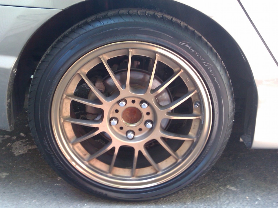 Rays SE37, Vredestein ultrac cento 1