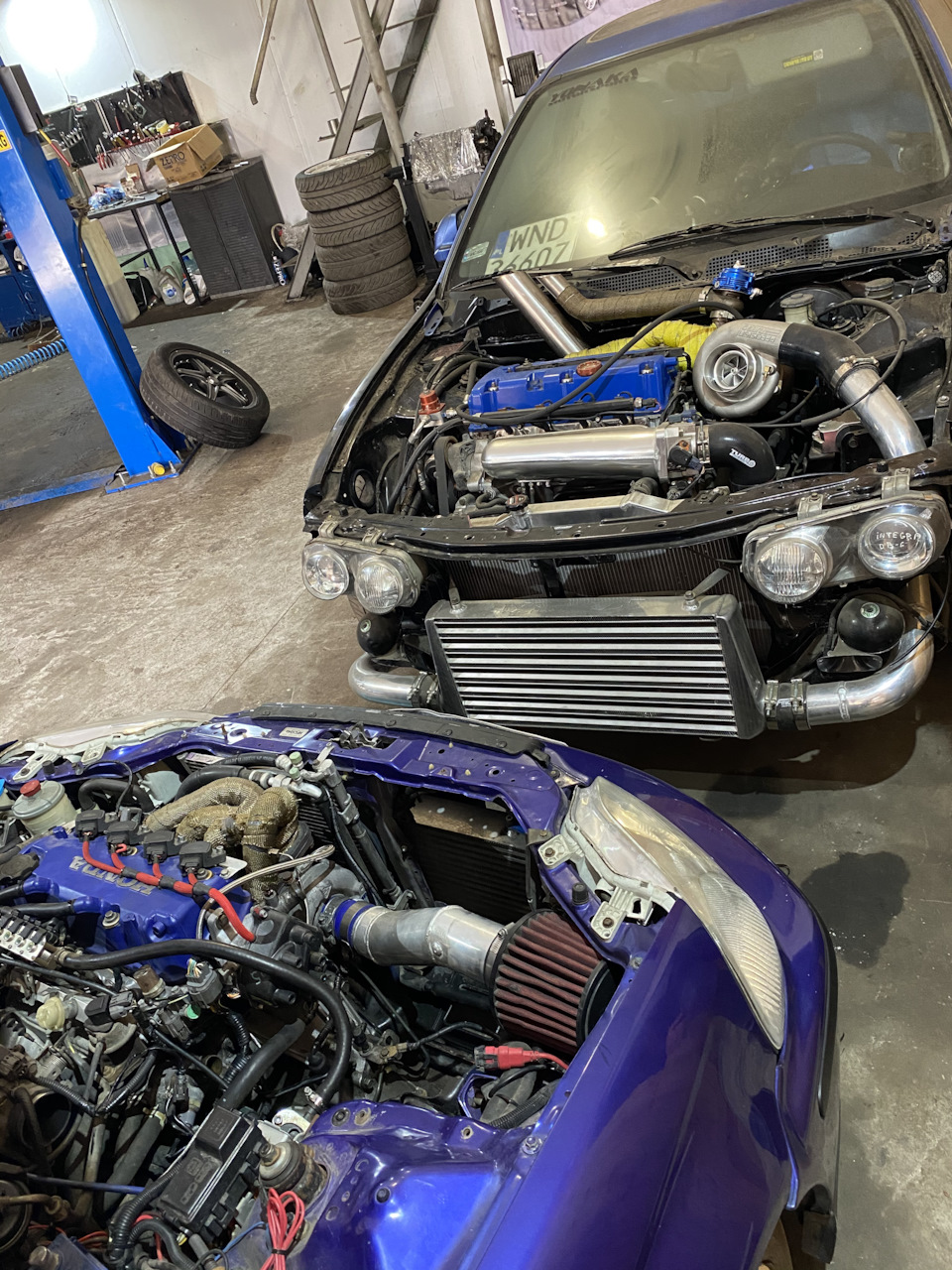 Кастом Кошик 2 ряди пелюсток Honda Civic 6 4