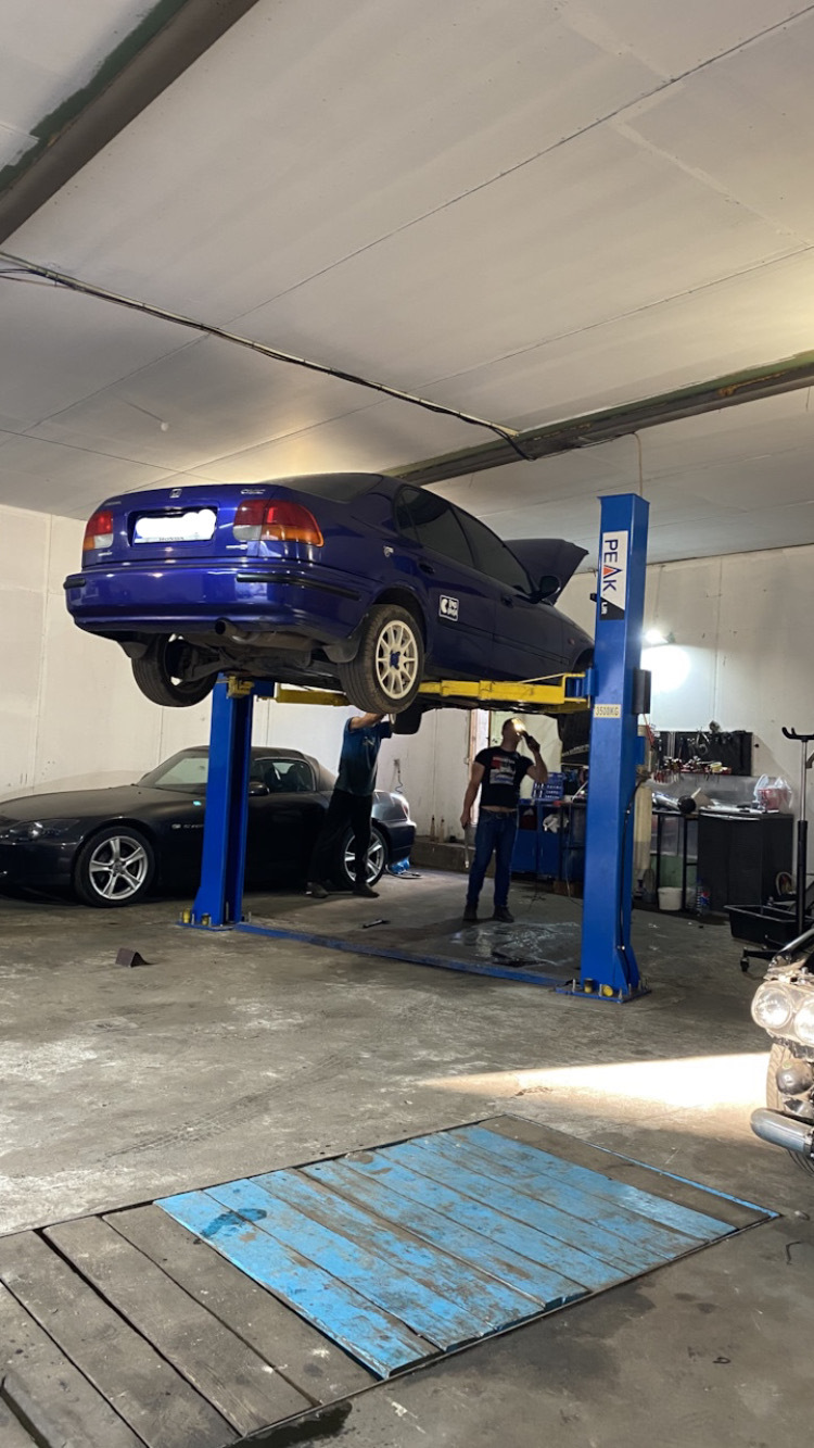 Кастом Кошик 2 ряди пелюсток Honda Civic 6 3