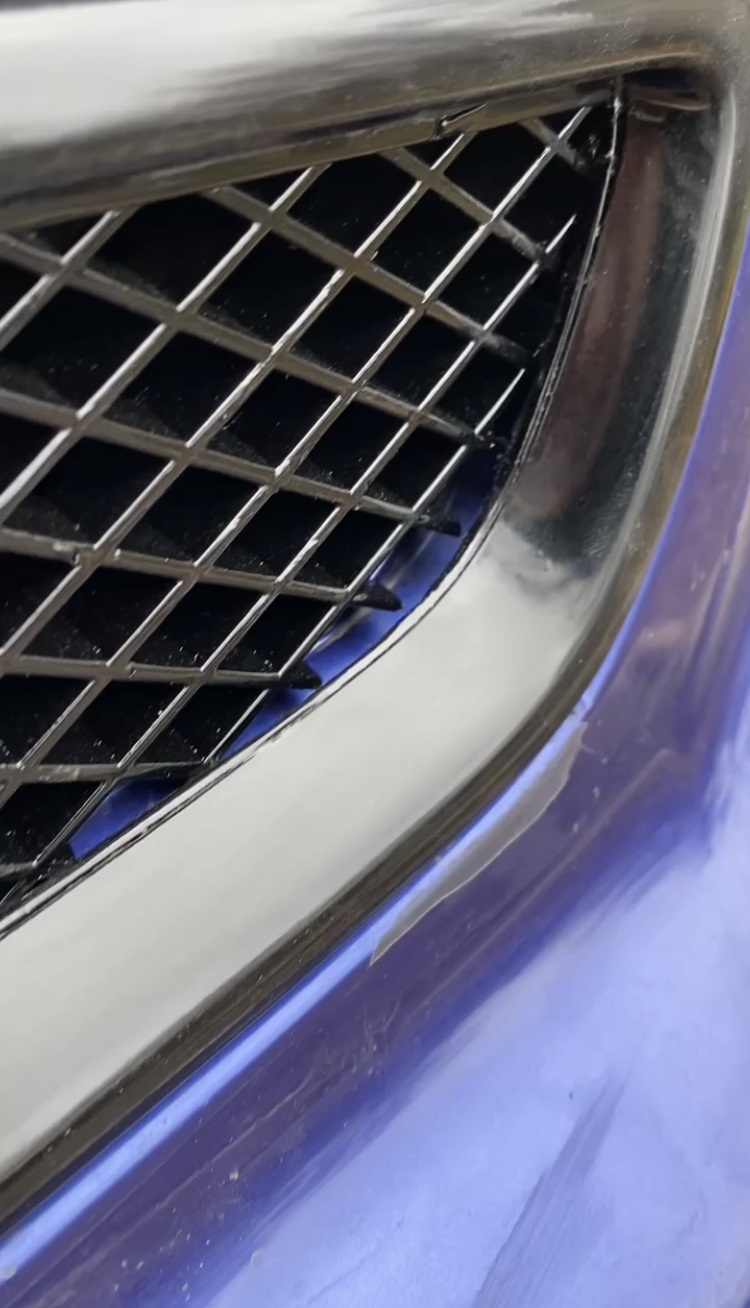 Кастом Решітка з рамкою Honda Civic 6 4