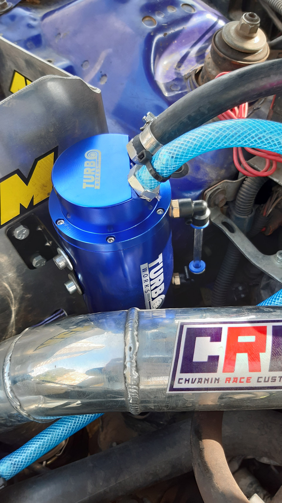 Oil catch can. Циліндри сцепи trw. Пофарбував клапанку. 3