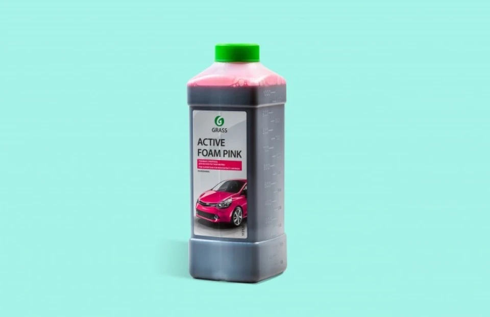 Мийка Grass Active Foam Pink