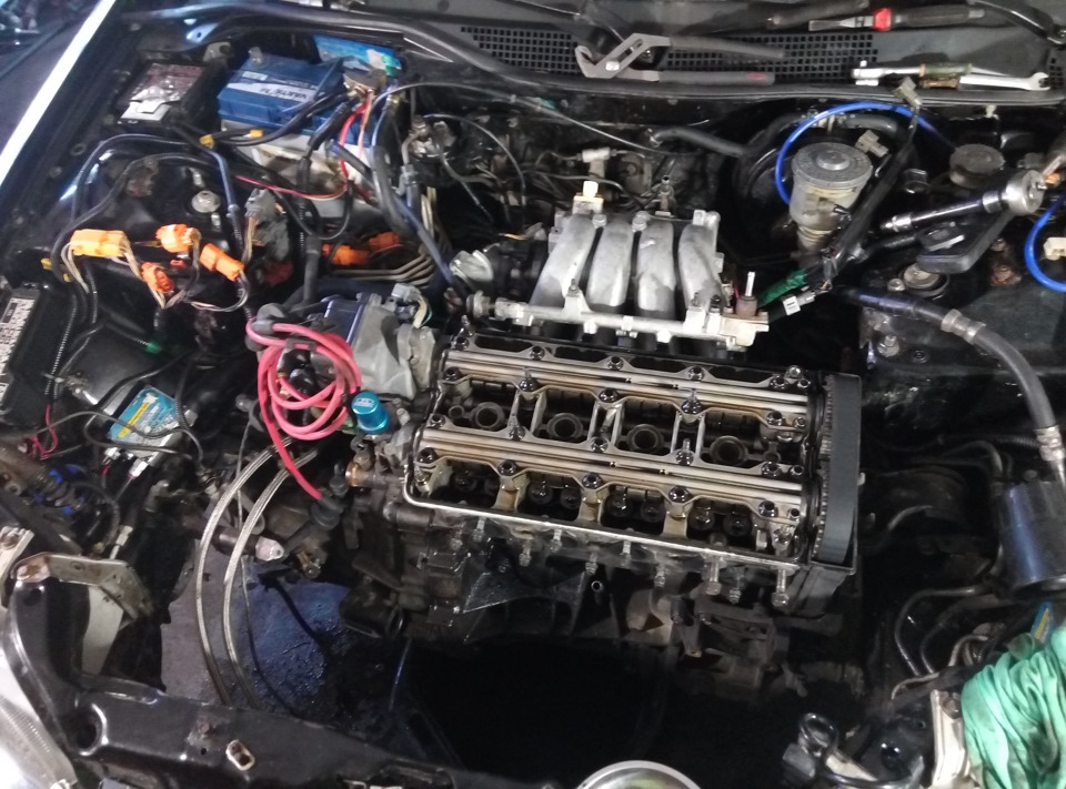 Розбір та дефектування мотора B18C4 Turbo та КПП S9B 3