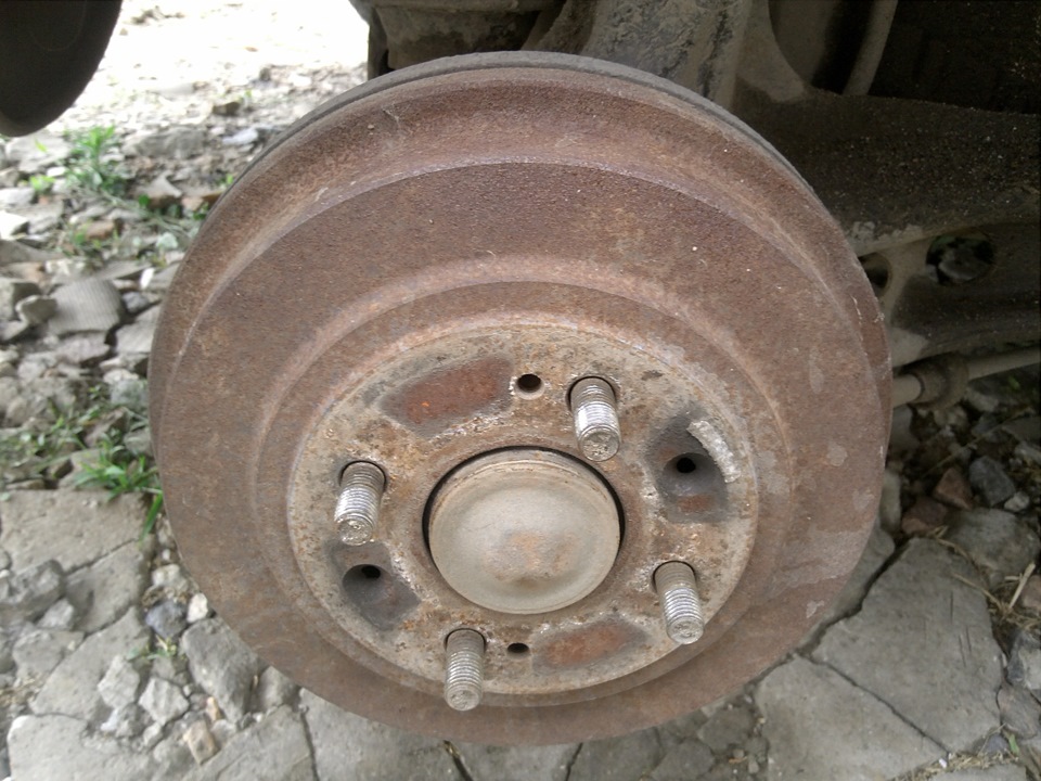 Ремонт задніх гальм 5