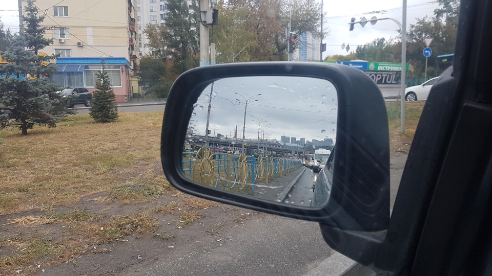 Захистна плівка проти дощу/туману на дзеркала заднього виду 2
