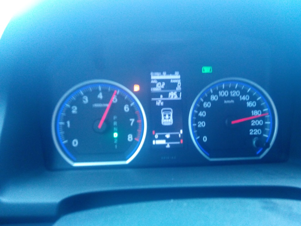 максимальна швидкість CR-V на ГБО 1