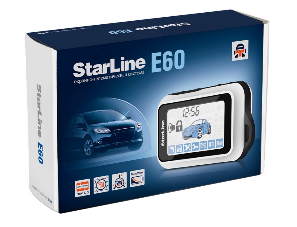 Сигналізація StarLine E60 1
