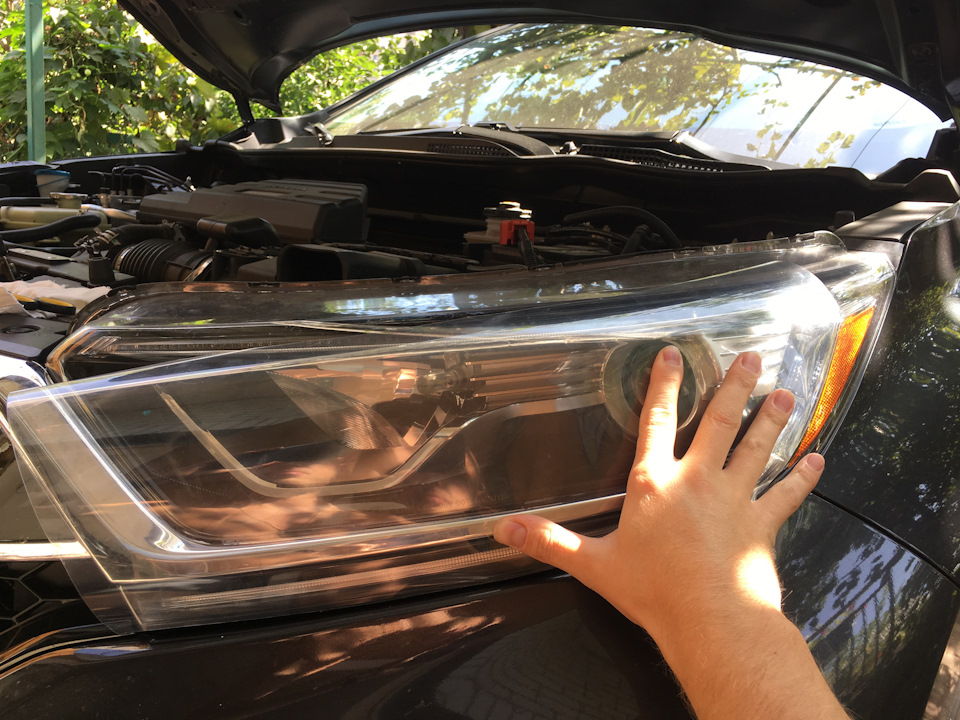 Бронь плівка на оптику, пороги та під ручки дверей. Honda CR-V 5го покоління 2