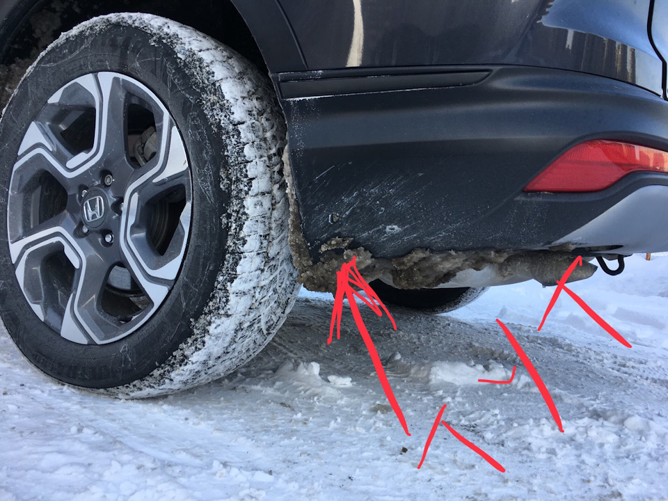Усунення скрипу задніх втулок стабілізатора за 1хвилину на Honda CRV 5 2