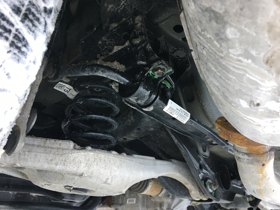 Усунення скрипу задніх втулок стабілізатора за 1хвилину на Honda CRV 5 4
