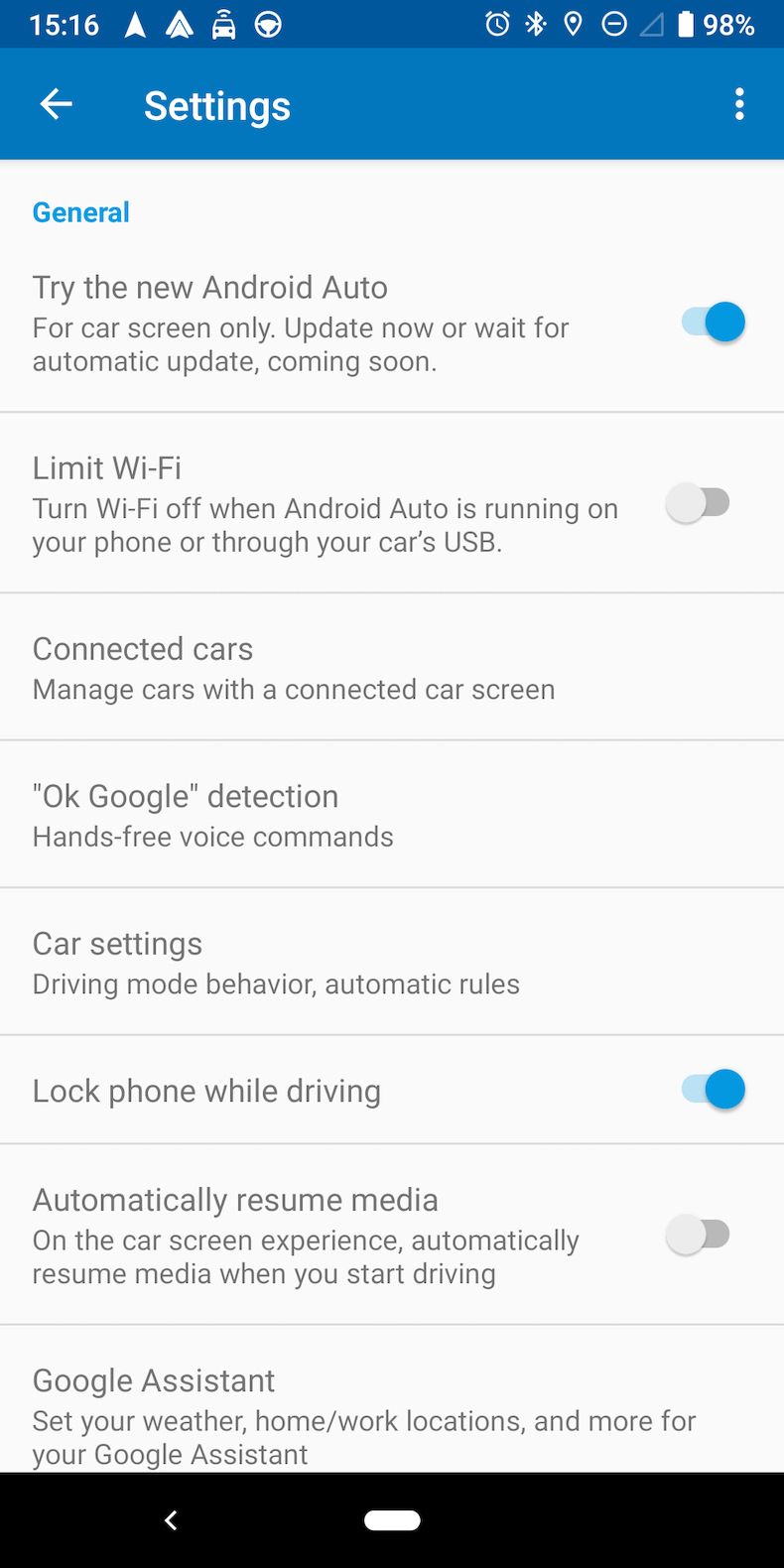 Оновлений Android Auto 1