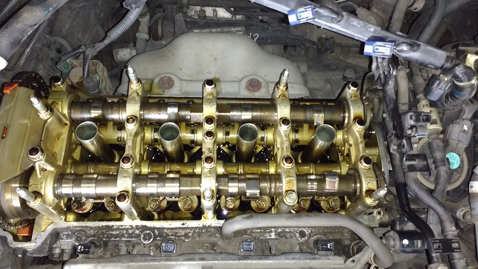 Регулювання клапанів Honda CR-V 2.4 (RE) 3
