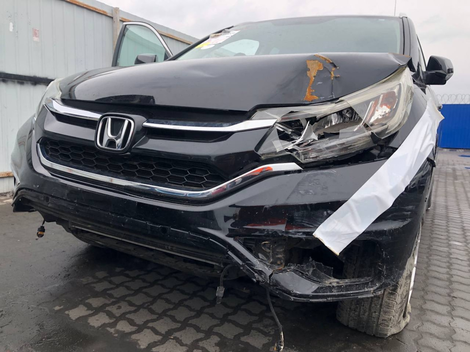 Пригон Honda CRV зі США 1