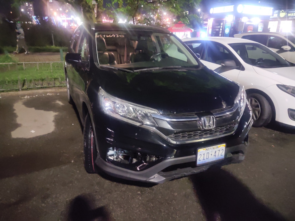 Пригон Honda CRV зі США 3