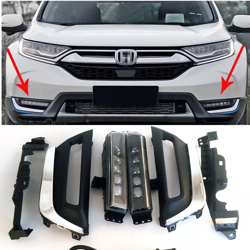 Led-Туманки на CR-V 5 1
