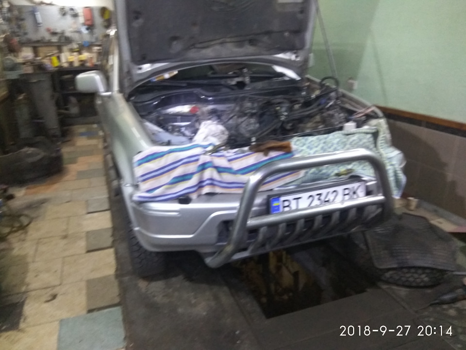 Honda cr-v rd1 вода в цилиндрах 3