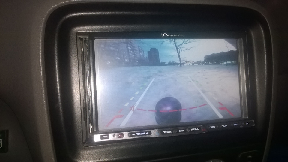 2 din Pioneer + камера заднього виду 3